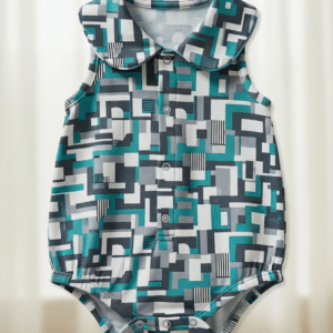 Body infantil con cuello camisero