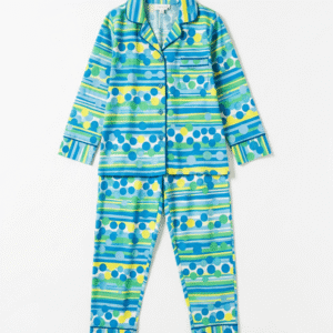 Pijama infantil con tonos azules