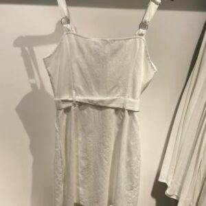 Vestido tiras blanco