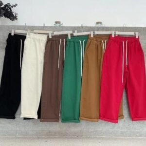 Pantalón deportivo bicolor