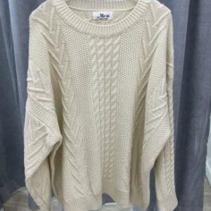 Sweater de tejido de ochos clásico