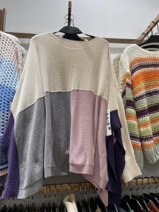 Sweater loques de color suaves