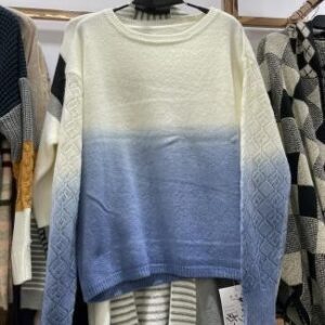 Sweater efecto degradado